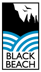 Black Beach original logo